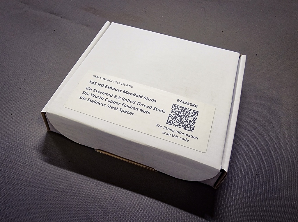 Td5 Heavy Duty Manifold Stud Kit RA Land Rovers Ltd